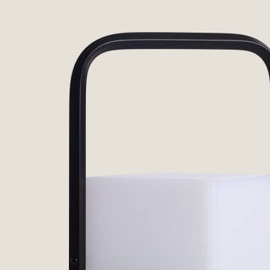 Imagen de Lámpara de Mesa LED Portátil para Exterior Aluminio con Batería USB Recargable Tiber