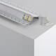 Imagen de Perfil de Aluminio Empotrable para Escayola / Pladur con Tapa Continua para Tira LED hasta 20mm