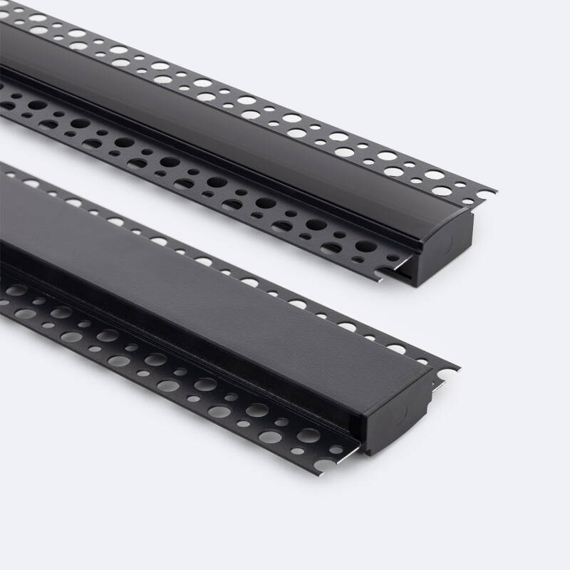 Imagen de Perfil Aluminio Integrado en Escayola/Pladur para Tira LED hasta 20 mm con Tapa Continua