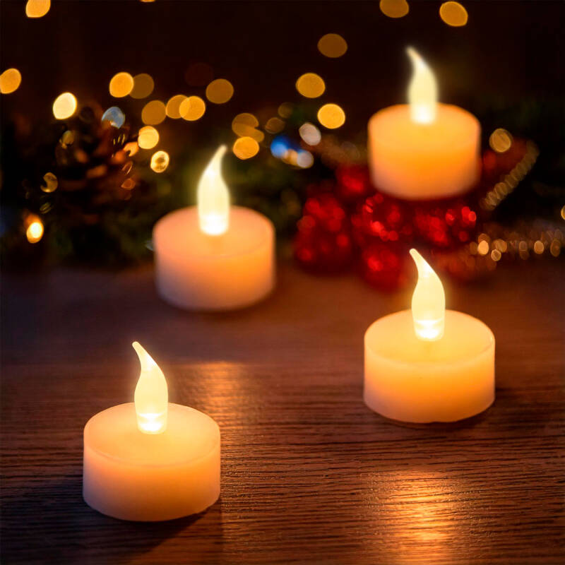 Imagen de Pack 4 Velas LED Mini con Batería Hobley