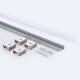 Imagem de Perfil de Alumínio Superfície 2m para Fita LED hasta 10 mm