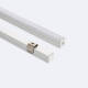 Imagen de Perfil Aluminio Superficie para Tira LED hasta 8 mm con Tapa Continua
