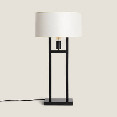 Candeeiro de Mesa Metálico com Porta USB e interruptor Táctil Tianna