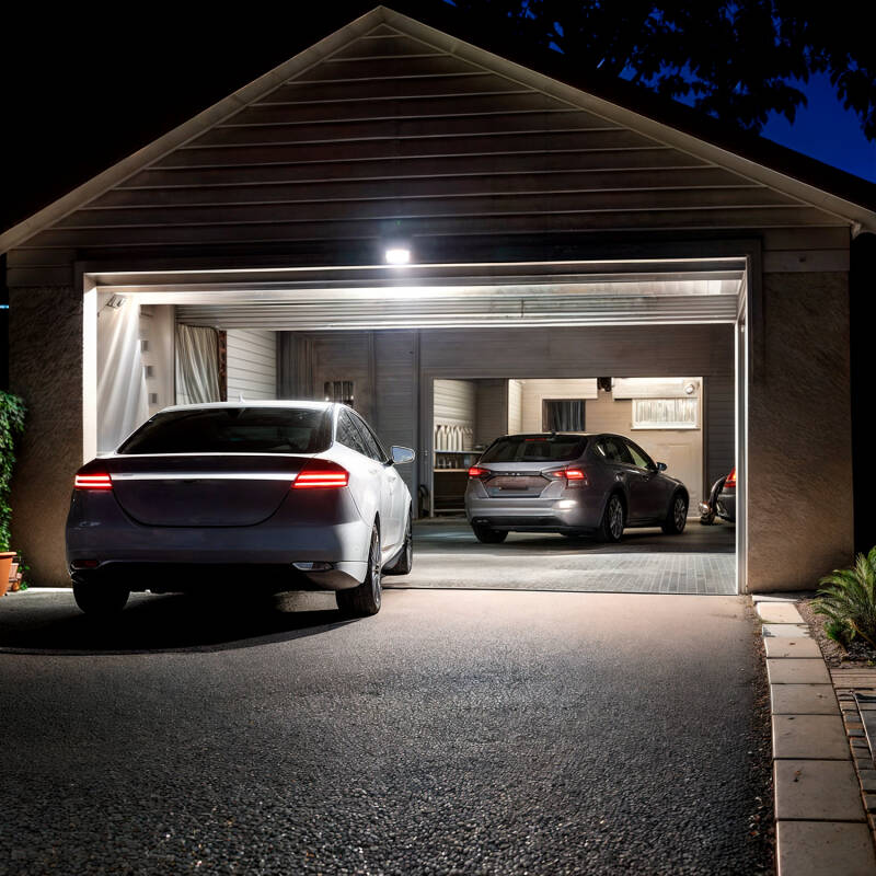 Imagem de Foco Projetor LED 10W 120lm/W IP65 Slim Cristal Preto