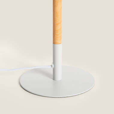 Imagen de Lámpara de Mesa Metal y Madera Silinda WiFi con Regulador