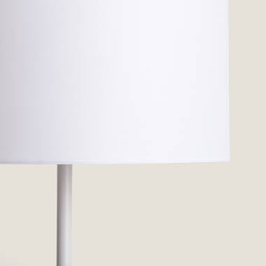 Imagen de Lámpara de Pie de Metal y Madera Wifi con Regulador Silinda