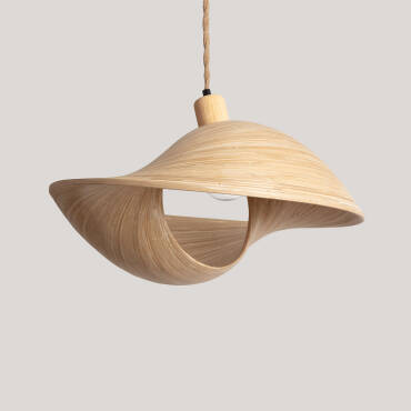 Fotografía del producto: Lámpara Colgante Bambú Shuka Acacia ILUZZIA