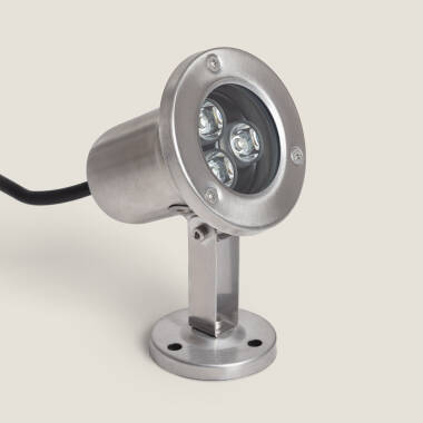 Foco Sumergible LED RGB 3W Superficie 12V DC Inox XtraPool