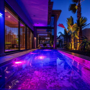 Imagen de Foco Piscina Superficie LED RGBW Sumergible 12V DC IP68 35W XtraPool