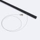 Imagen de Perfil de Aluminio Redondo Colgante para Tira LED hasta 11 mm