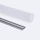 Imagen de Perfil de Aluminio Colgante Redondo 2m para Tira LED hasta 22 mm
