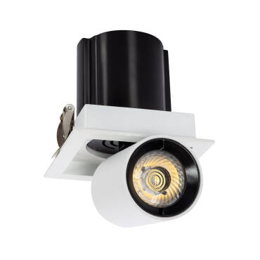Foco Downlight LED 12W Cuadrado Extraíble LIFUD Corte 80x80 mm