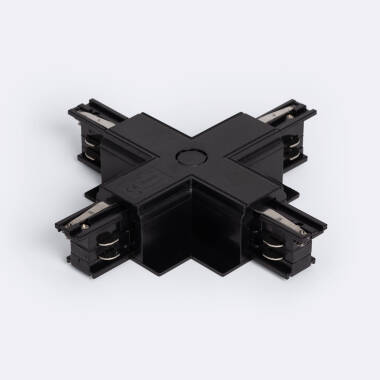 Conector Tipo X para Carril Trifásico Borgia Encastrável Alumínio