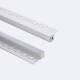 Imagen de Perfil Aluminio Integración en Escayola/Pladur con Tapa Continua para Tiras LED hasta 8 mm
