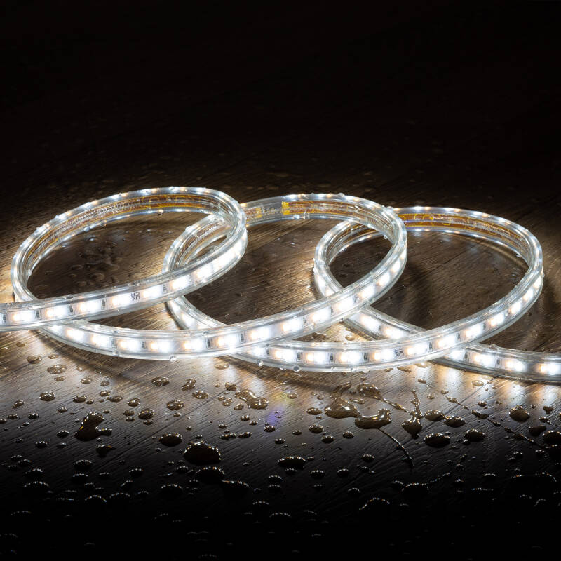 Imagen de Tira LED CCT 220V 120 LED/m 10W/m 900lm/m Ancho 14mm Corte 100cm IP65 a Medida