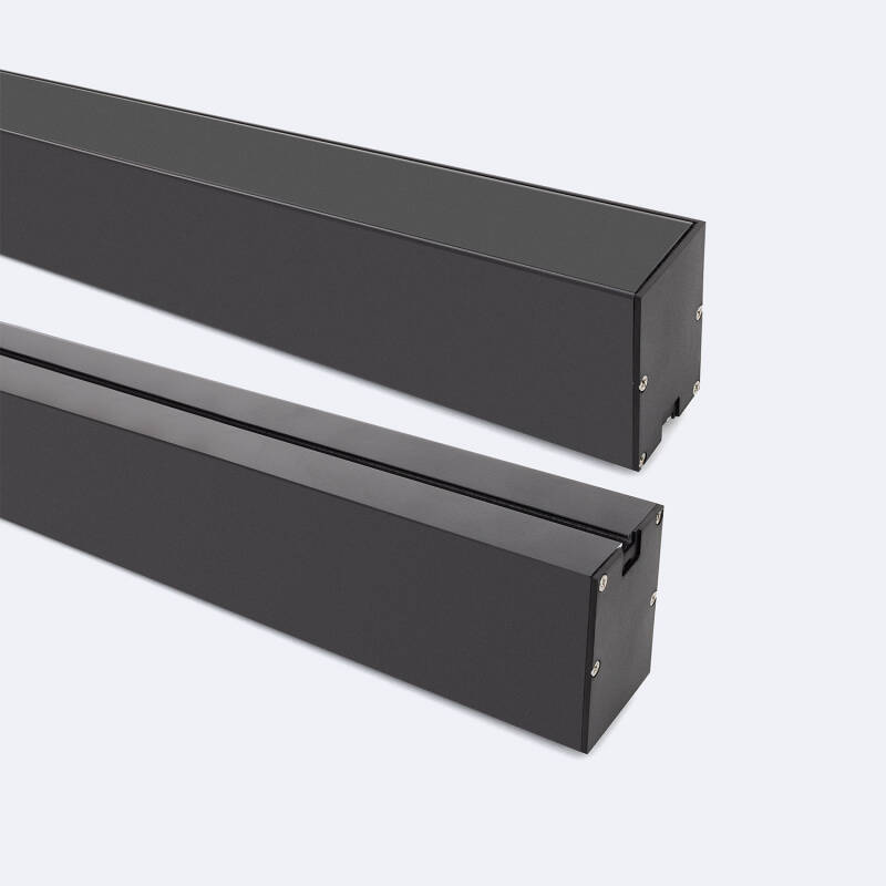 Imagem de Perfil de Alumínio Sixe Superfície e Suspenso com Cobertura Contínua Para Fita LED até 22 mm