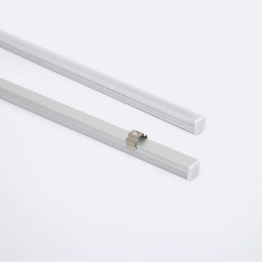 Perfil de Alumínio Superfície 2m para Fita LED até 6 mm
