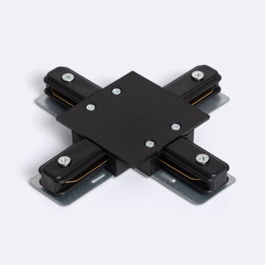 Conector Tipo X para Carril Monofásico Empotrable Aluminio