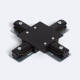 Imagen de Conector Tipo X para Carril Monofásico Empotrable Aluminio