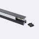 Imagen de Perfil de Aluminio para Estantería con Tapa Continua para Tira LED hasta 12 mm