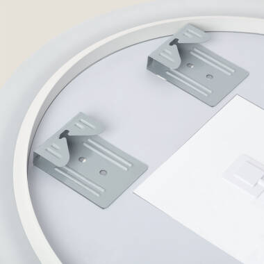 Imagem de Espelho Casa de Banho com Luz LED e Anti-embaçante Ø60 cm Minna 