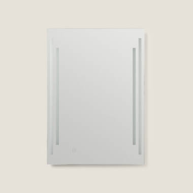 Espelho Casa de Banho com Luz LED e Anti-embaçante 70x50 cm Taif