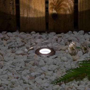 Imagen de Foco Exterior LED Empotrable Suelo Acero inoxidable Mini