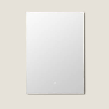 Espelho Casas de Banho com Luz LED 68x48 cm Small Mason