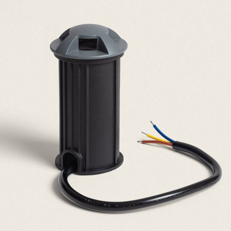 Imagen de Baliza Exterior LED 1W Empotrable Suelo Letso 4L Gris