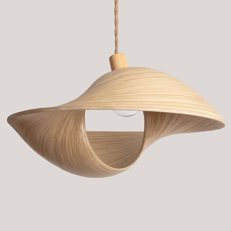 Producto de Lámpara Colgante Bambú Shuka Big Acacia Ø600 mm ILUZZIA