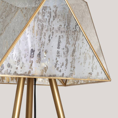 Imagen de Lámpara de Pie Metal Cristal Mattina ILUZZIA