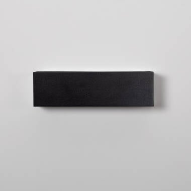 Imagen de Aplique de Pared Exterior LED 10W Aluminio Iluminación Doble Cara Rectangular Negro Lena