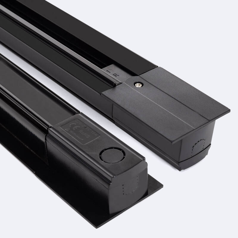 Imagen de Carril Trifásico Empotrable Aluminio para Focos LED 1 Metro