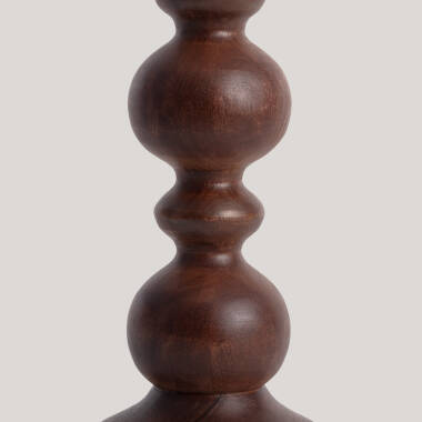 Imagen de Lámpara de Mesa Madera Stuvan