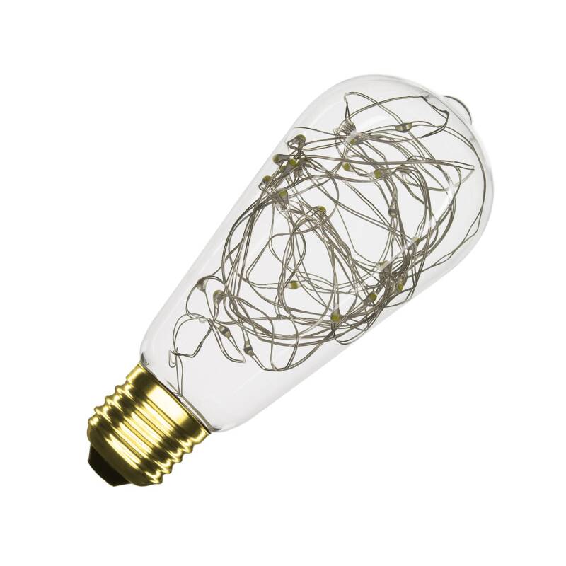 Imagem de Lâmpada Filamento LED E27 1.5W 80lm ST64