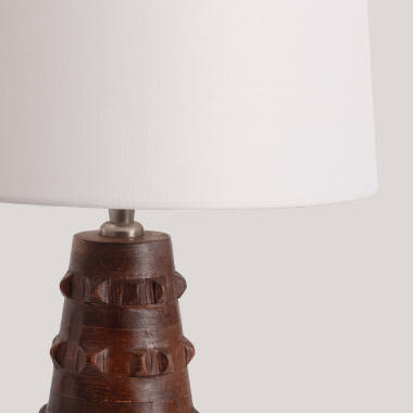 Imagen de Lámpara de Mesa Madera Samesh ILUZZIA