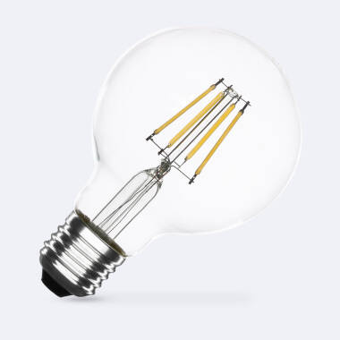 Bombilla Filamento LED E27 6W 720 lm Regulable G80