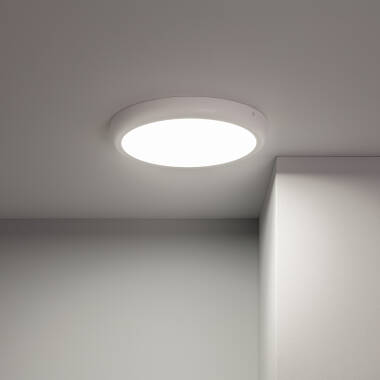 Imagen de Plafón LED 24W Circular Metal Ø300 mm Design White 