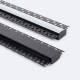 Imagen de Perfil Aluminio Integrado en Escayola/Pladur para Tira LED hasta 20 mm con Tapa Continua