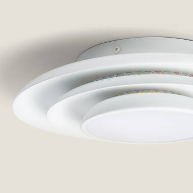 Imagen de Plafón LED 20W Circular Metal Ø300 mm CCT Seleccionable Telmor