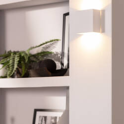 Product Aplique de Parede LED 7W Gesso Iluminação Dupla Esmeralda