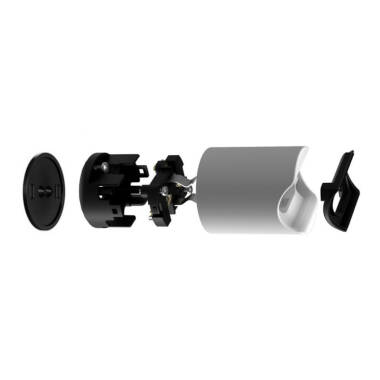 Imagem de  Porta-lâmpadas Esse14 para casa de banho IP44 lâmpadas S14d Creative-Cables PLS14DPB 
