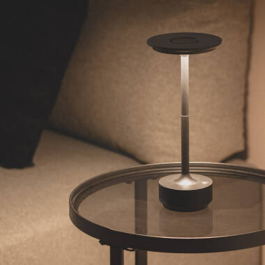 Imagen de Lámpara de Mesa LED Portátil Metal con Batería USB Recargable Astrid