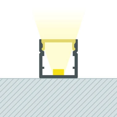 Perfil Alumínio Superfície para Fita LED até 8 mm