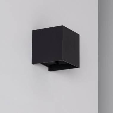 Aplique de Pared Exterior LED 6W Aluminio Iluminación Doble Cara Eros