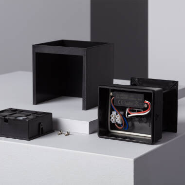 Imagem de Aplique de Parede Exterior LED 6W Alumínio Iluminação Dupla Cara Eros