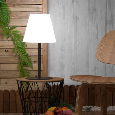 Lámpara de Mesa Exterior Solar LED de Aluminio Larso