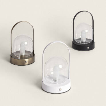 Candeeiro de Mesa LED 3W Portátil com Bateria USB Recarregável Olena
