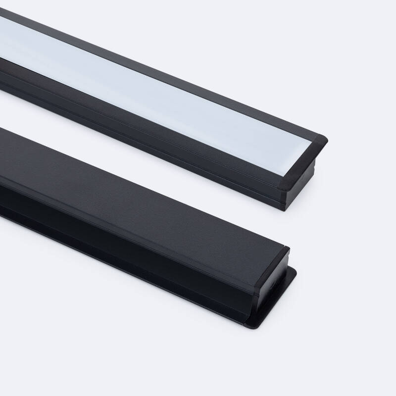 Imagen de Perfil Aluminio Empotrable para Tiras LED hasta 25 mm