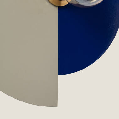 Imagen de Aplique de Pared Metal Aluminio Dobrina  ILUZZIA